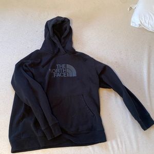 Black pullover The North Face hoodie XL